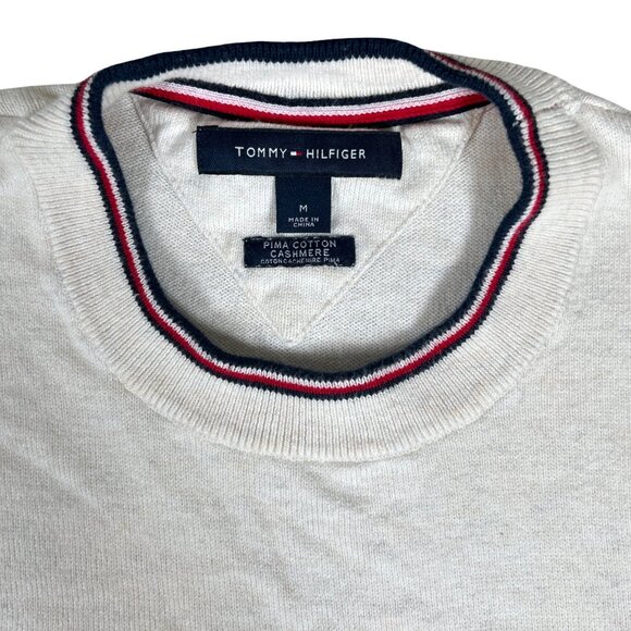 Tommy Hilfiger Geneva Pullover, Men's Academia Pima Cashmere Blend Sweater - Picture 4 of 12